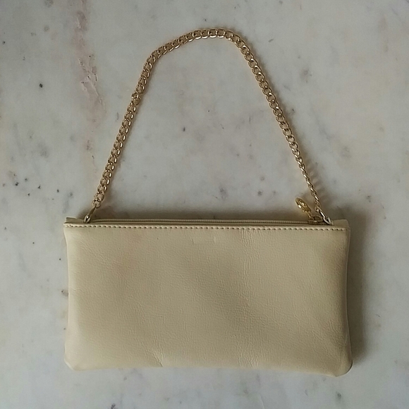 SALVATORE FERRAGAMO - logo cream small chain bag - Picture 3 of 7